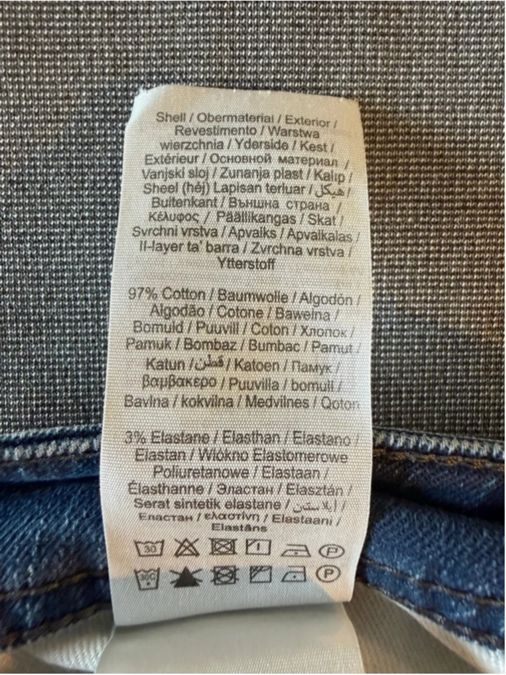 Jack & Jones men's slim fit jeans blue stone wash button fly 31x32 - Picture 9 of 13